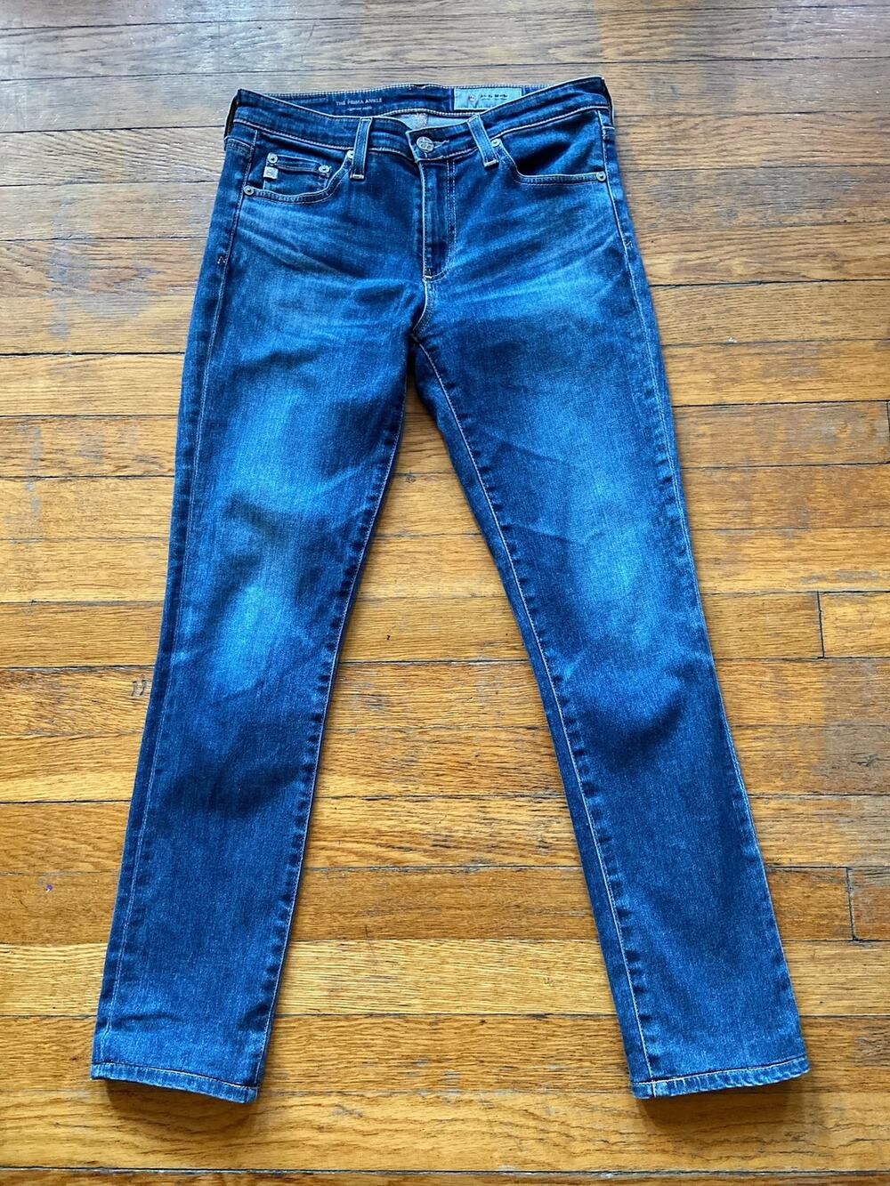ADRIANO GOLDSCHMIED AG-ED Denim 'The Prima Ankle' Jeans sz 26R